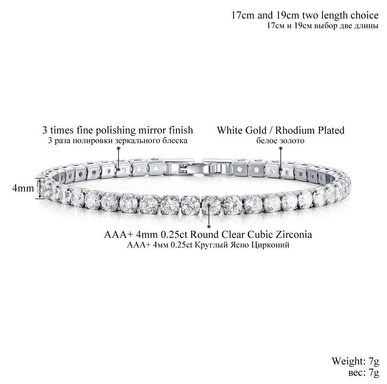 Elegant Zircon Bracelet