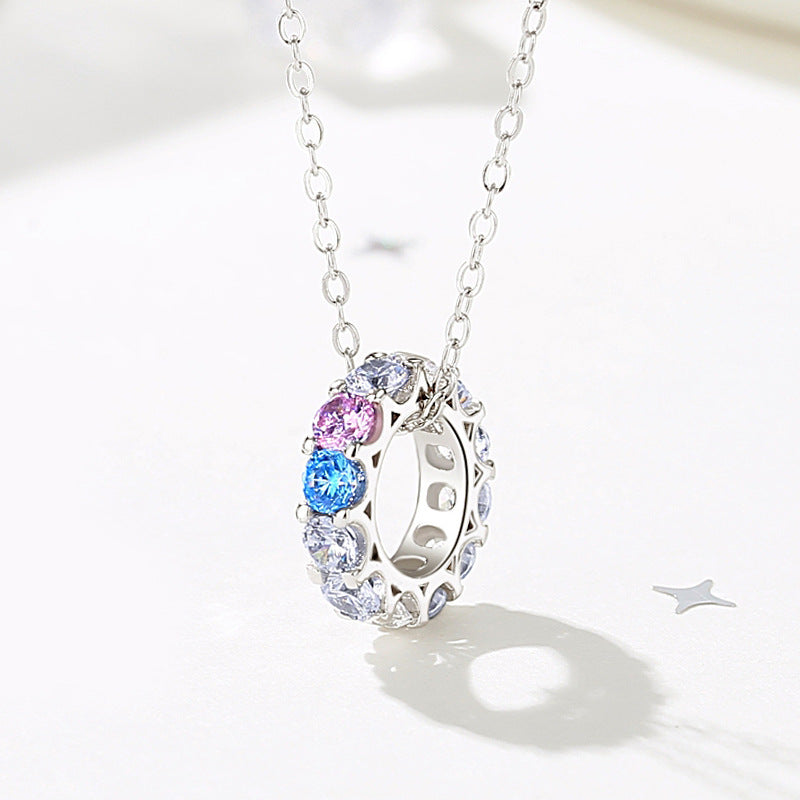 Small Design Fashion Zircon Pendant Clavicle Chain